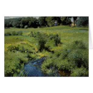Pool Medfield par Dennis Miller Bunker, Art Vintag