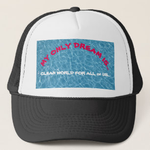 Pool Mein einziger Traum ist...Trucker Hat Truckerkappe