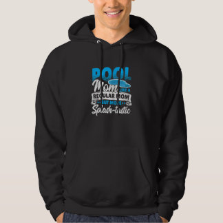 Pool-Mitarbeiterin für einen Pool-Jungen Hoodie