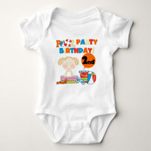 Pool Party 2e anniversaire Tshirts et cadeaux