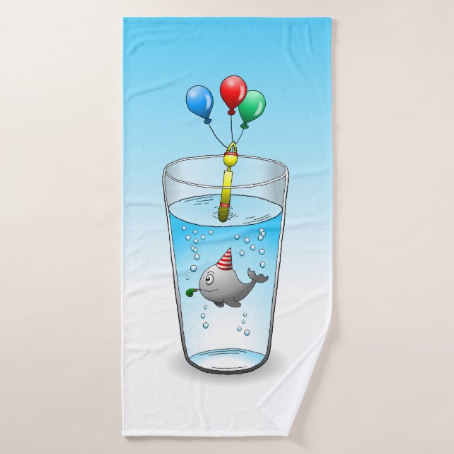 Pool-Party Badehandtuch (Badehandtuch)