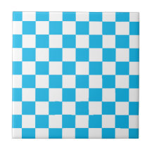 Pool-Party-Blau-Schachbrett