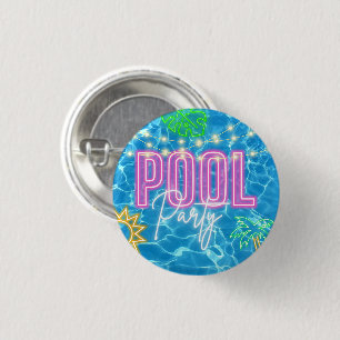 Pool-Party-Button Button