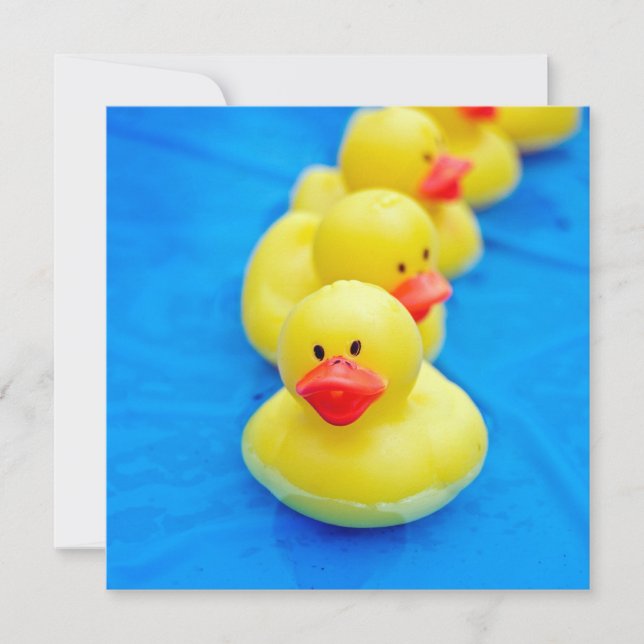 Pool-Party Einladung (Vorderseite)