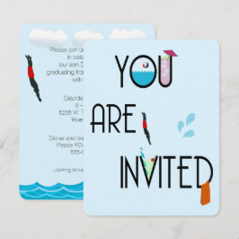 Pool-Party Einladung