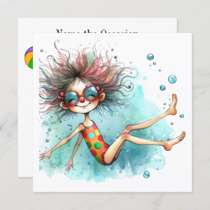 Pool Party, etc. Einladung