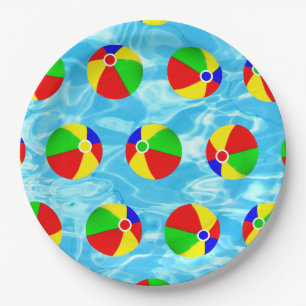 Pool-Party Pappteller