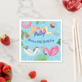 Pool-Party Serviette