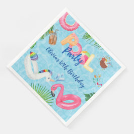 Pool-Party Serviette