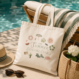 Pool Party   Sommer Social Club-Tragetasche Tragetasche