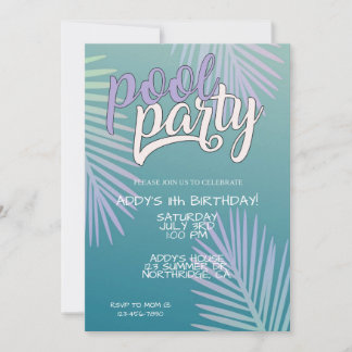POOL PARTY, TROPISCHES PARTY, GEBURTSTAG
