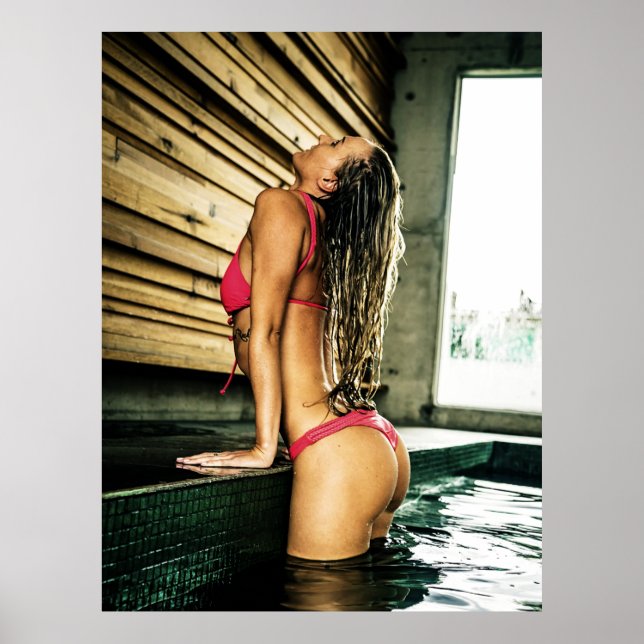 Pool Pleasure Poster (Vorne)