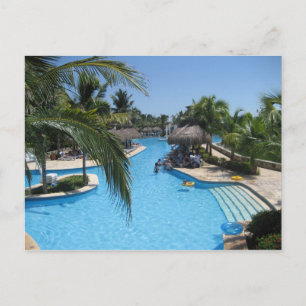 Pool Postkarte