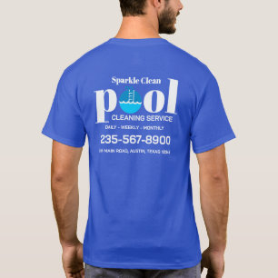 Pool-Reinigungsdienst T-Shirt