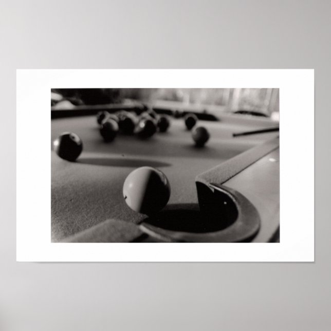 Pool Shot Poster (Vorne)