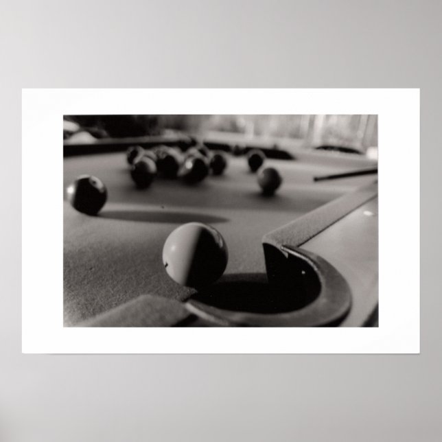 Pool Shot Poster (Vorne)