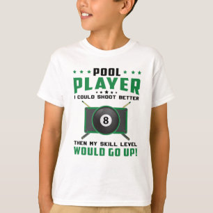 Pool Snooker Billiard 8 Ball Billiard Geschenk T-Shirt