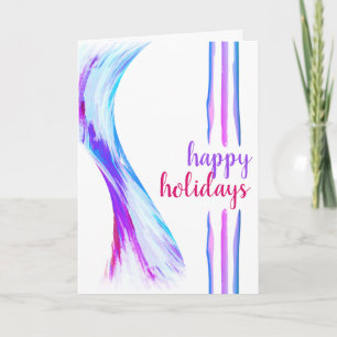 Pool Sommerurlaub Aquamarin Blue Watercolor Spritz Karte
