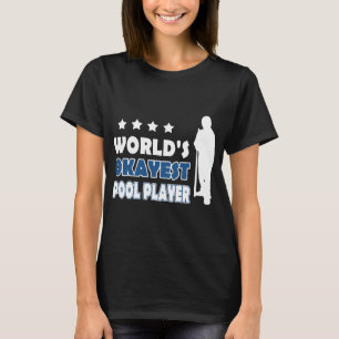 Pool-Spieler-Schwimmen der Welt okayest T-Shirt