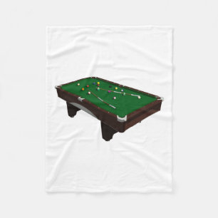 Pool Table Fleecedecke