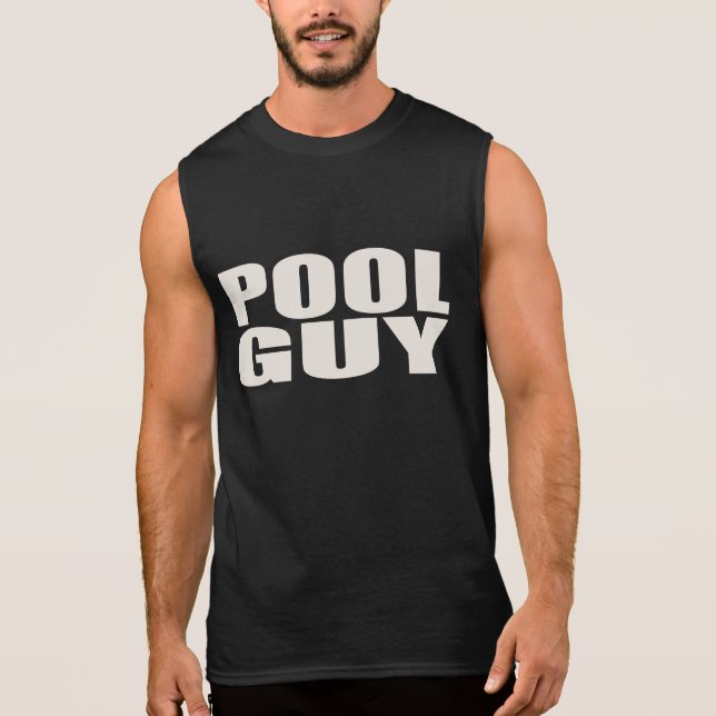 POOL-TYP ÄRMELLOSES SHIRT (Vorderseite)