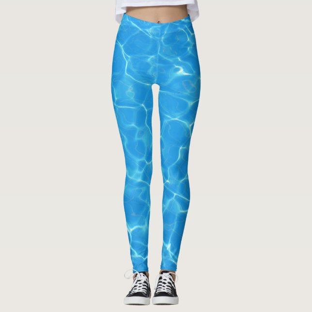 Pool Water Leggings (Vorderseite)