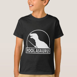 Poolasaurus Billardspieler Dinosaurier Snooker Ach T-Shirt