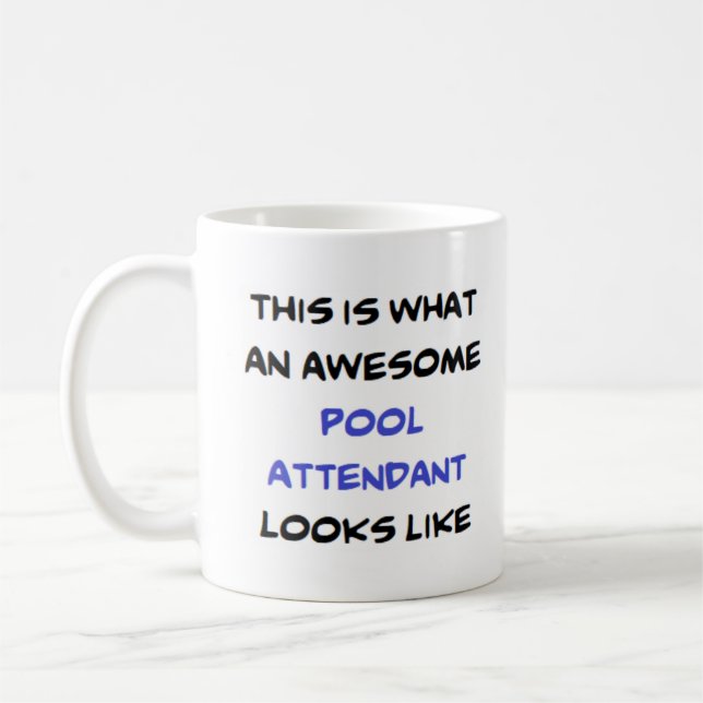 Poolbegleiter, phantastisch kaffeetasse (Links)