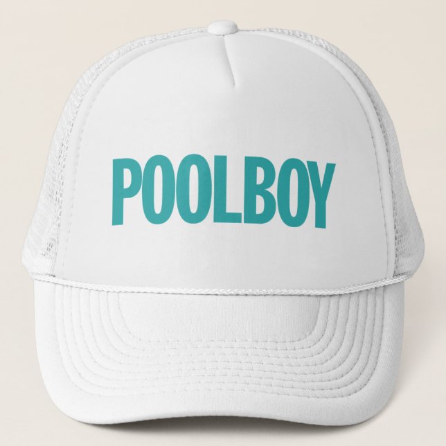 Poolboy. Truckerkappe (Vorderseite)
