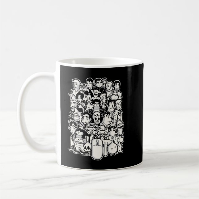 PoolHall Junkies HUSTLER Billiards Pool Player Des Kaffeetasse (Links)
