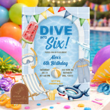 Poolparty für Jungen – Tauche ein in jeden Geburts