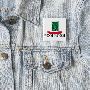 Poolroom Billard Klassik 8 Ball Button