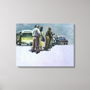 Pools von Trotz 2001 Leinwanddruck