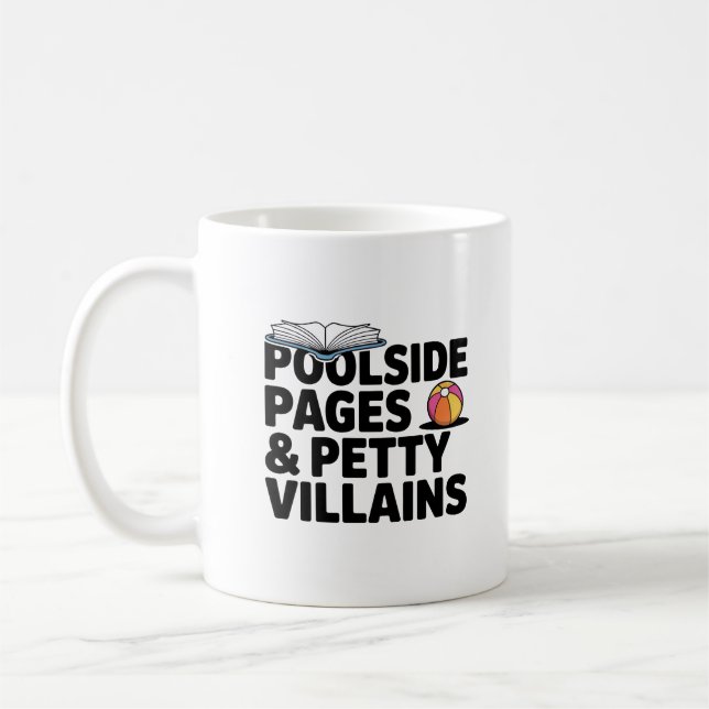 Poolseiten & kleine Villen buchen Lover Reading Kaffeetasse (Links)