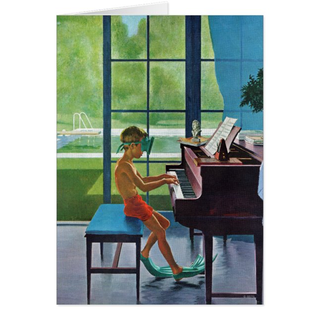 Poolside-Klavier-Praxis (Vorne)