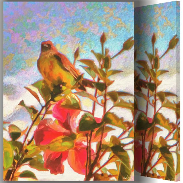 Poolside Singer 2338 Art Leinwanddruck (Von Creator hochgeladen)