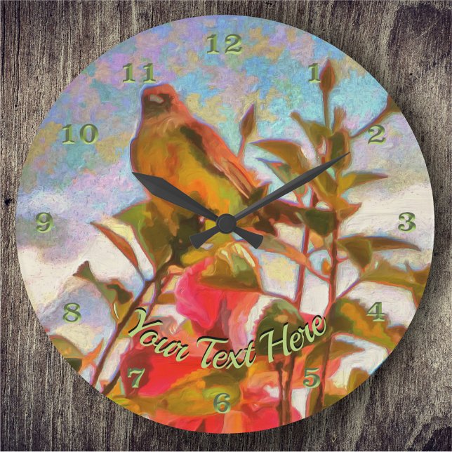 Poolside Singer 2338 Große Wanduhr (Von Creator hochgeladen)