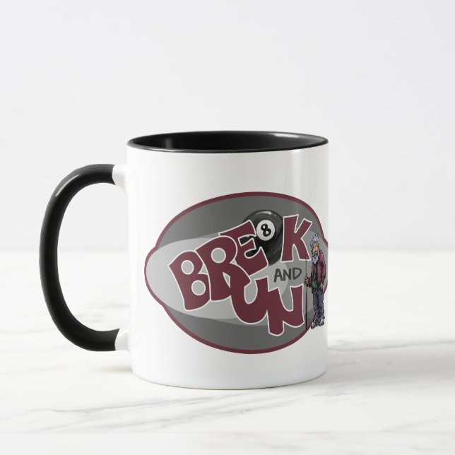 Poolspieler brechen und laufen tasse (Links)