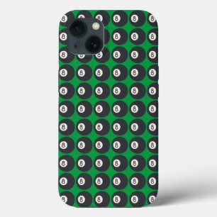 Poolspieler oder Zauberer 8 Ball Phone Case