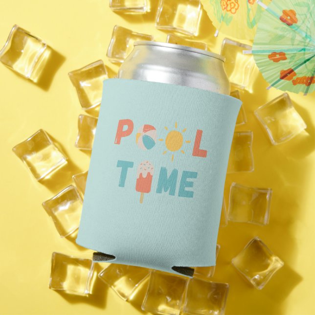 Poolzeit. Dosenkühler (In Situ Sommer)