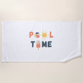 Poolzeit. Strandtücher