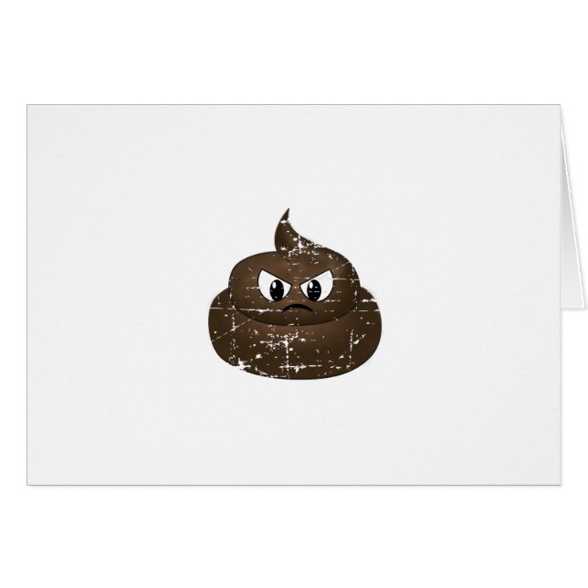 Poop de dessin en colère (Devant horizontal)