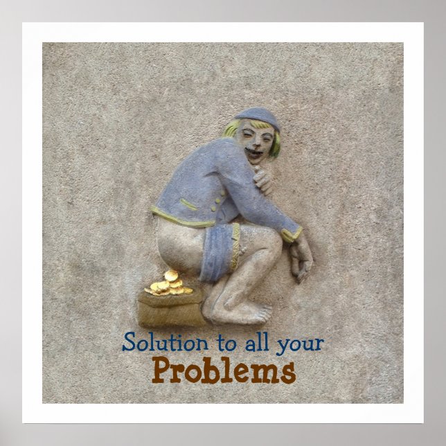 Poop d'or ~ Poster 24X24 (Devant)