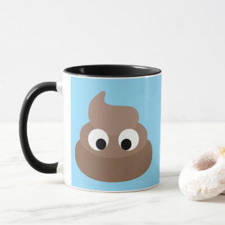 POOP FUNNY COFFEE MUG
