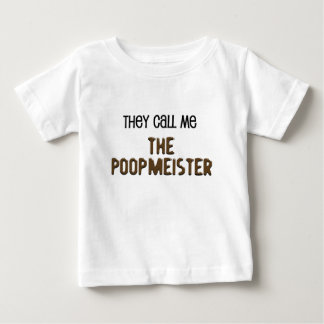 Poopmeister Funny Baby Shirts
