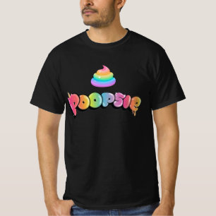 Poopsie (Regenbogenfarbiger Kot) T-Shirt