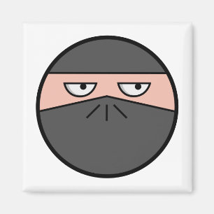 Pootie ! - Aimant carré de Ninjahead