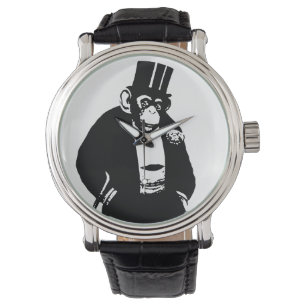 Pop-Affen-Uhrendesign Armbanduhr