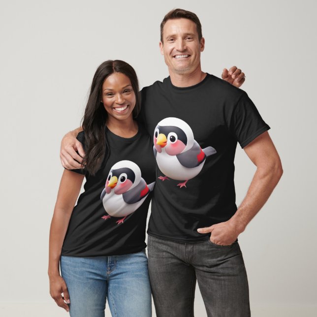 　Pop and colorful birds T-Shirt (Unisex)