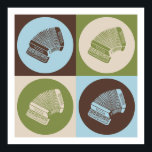 Pop Art Accordion Poster<br><div class="desc">Pop Art Accordion. Get this fun design featuring your hobby,  occupation,  or obsession on great t-shirts,  stickers & much more. They also make great gifts!</div>